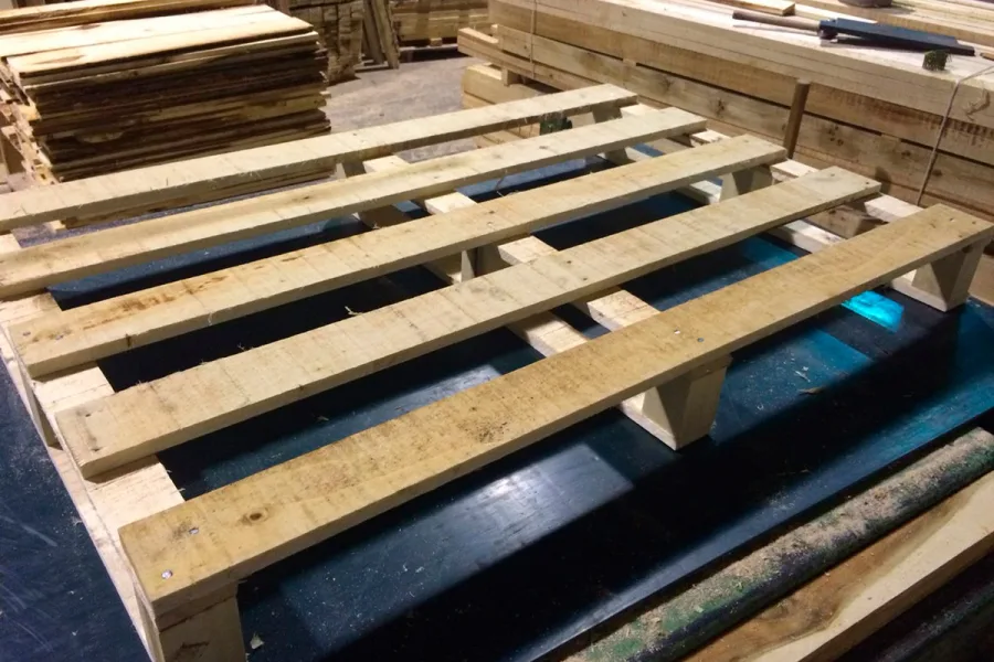 Fabricación de palets